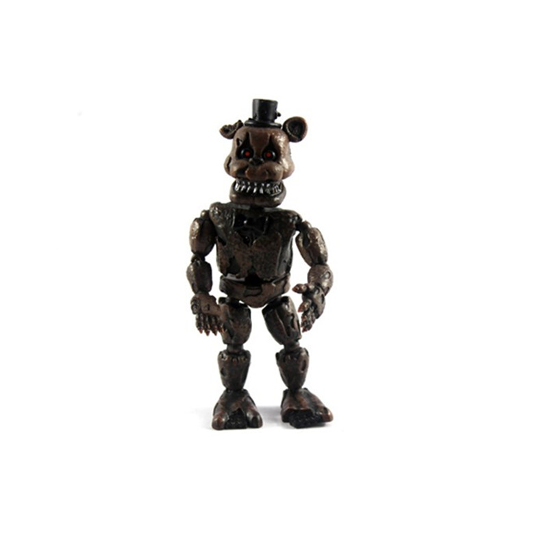 Set Five Nights At Freddy Action Figure Jouet FNAF Bonnie Foxy Freddy  Fazbear Ours Figurines Jouet Poupée Avec Lumière T200106 Du 21,88 €